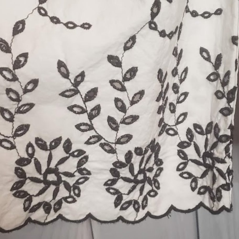 NWOT Worthington Dress Black & White Top - Picture 5 of 6